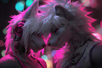 do furry art in this style