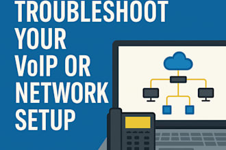 troubleshoot your voip or network setup