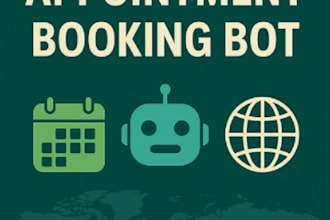 develop vfs appointment bot, vfs bot, vfs booking bot, appointment bot, vfs