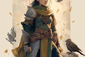 dnd character art and dnd character art