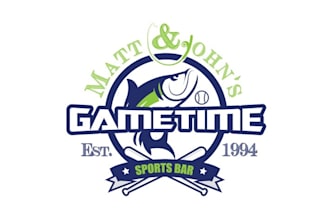 design wonderful premium sports bar logo
