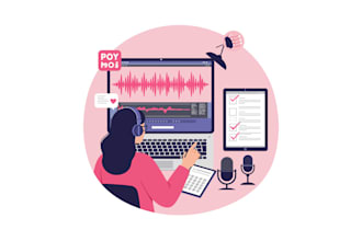design professional podcast  logo