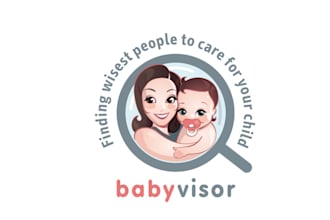 design fantastic baby sitter finder logo