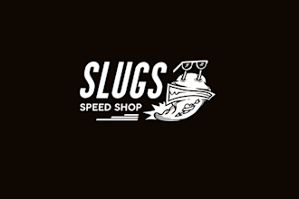 design speed shop meets cartoon network logo