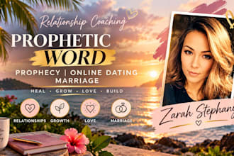 give accurate prophetic word to your life and be your spiritual problem solver