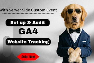 set up and audit your website ga4 tracking, google analytics 4, shopify tracking