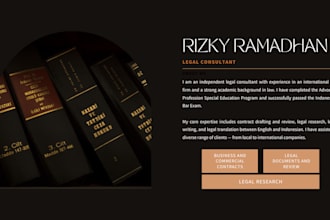 provide legal research on indonesian or international law