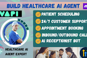 healthcare voice ai calling agent medical chatbot appointment clinic booking