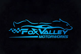 design modern minimalist automotive logo for custom car branding