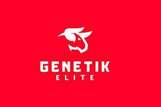 design an energetic gym, fitness, and personal trainer logo