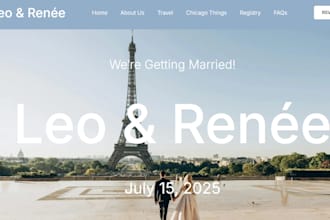 design a professional and responsive website layout