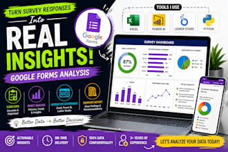 analyze google forms responses and build dashboards