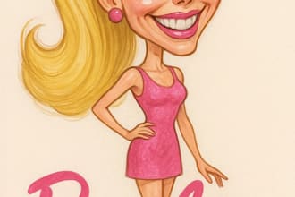 design a digital caricature of your choice