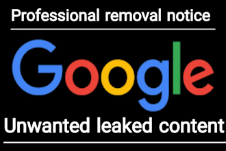 remove unwanted negative leaked content from google search websites