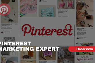 do pinterest pin creation, keyword research and viral SEO strategy