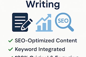write SEO blog articles with keywords to rank fast