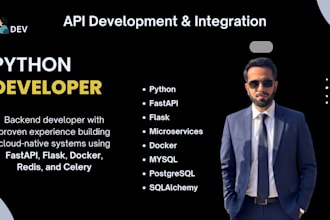 integrate any third party API into your python backend