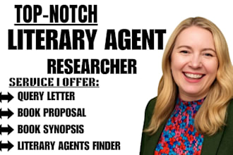 find verified literary agents and build a targeted submission list for your book