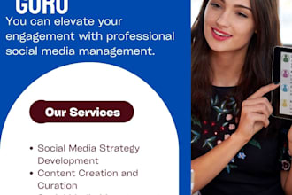 be your social media  and digital marketing manager