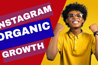 be your instagram manager for organic growth and promotion