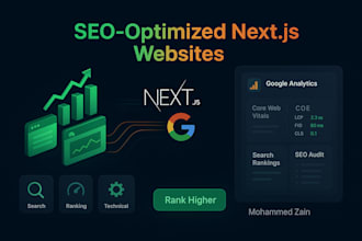 build SEO optimized nextjs websites that rank