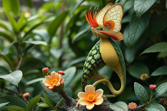 draw botanical and animal designs and patterns for you