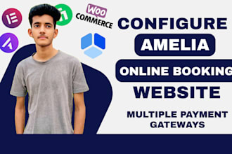 configure amelia booking plugin and create appointment booking website