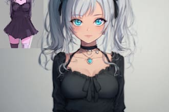 draw you a anime style artwork