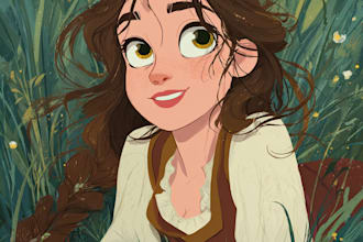turn your photo into a disney or pixar style portrait