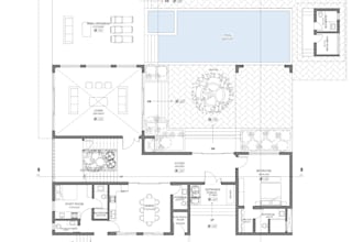 design a floor plan, section and elevation