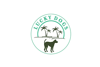 design elegant lucky dogs doggy daycare logo