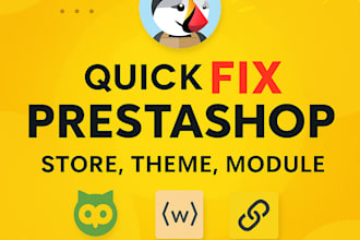 fix prestashop bugs, issues, and improve your store