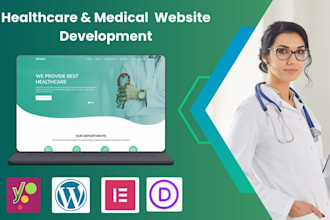 build responsive healthcare, doctor or medical website in wordpress