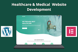 build responsive healthcare, doctor or medical website in wordpress