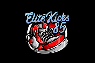 design unique hook them sneaker customer logo