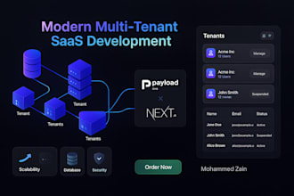 build modern multi tenant saas with payload cms