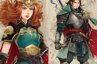 draw your custom dnd character