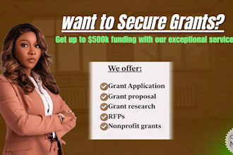 do grant writing, grant proposal, grant research, apply for grants nonprofit rfp