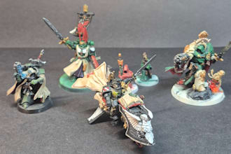 paint parade level miniature minimum for warhammer
