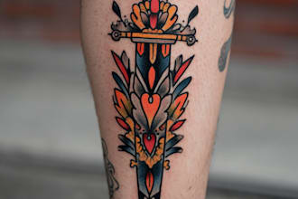 design a polynesian maori tribal tattoo