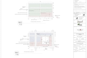 make detailed shop drawings for civil and architectural scope of work