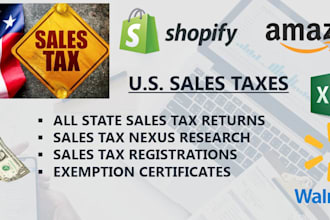 register and file USA sales tax for all the states