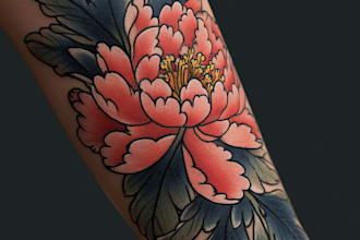 make a unique custom tattoo design for you, sleeve tattoo