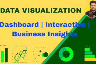 create dashboards and data visualizations