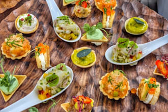 create custom recipes and offer expert culinary consulting