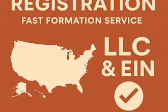 register your US llc, get ein, provide registered agent, and file boi report