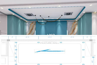 create stunning modern false ceiling designs in 2d and 3d
