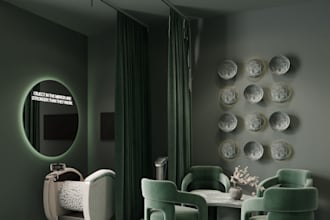 design and render your gym in 3d
