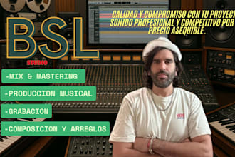 professional music mixing and mastering