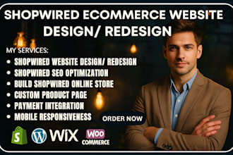 build ecommerce online store shopwired website design redesign ekm shop surecart